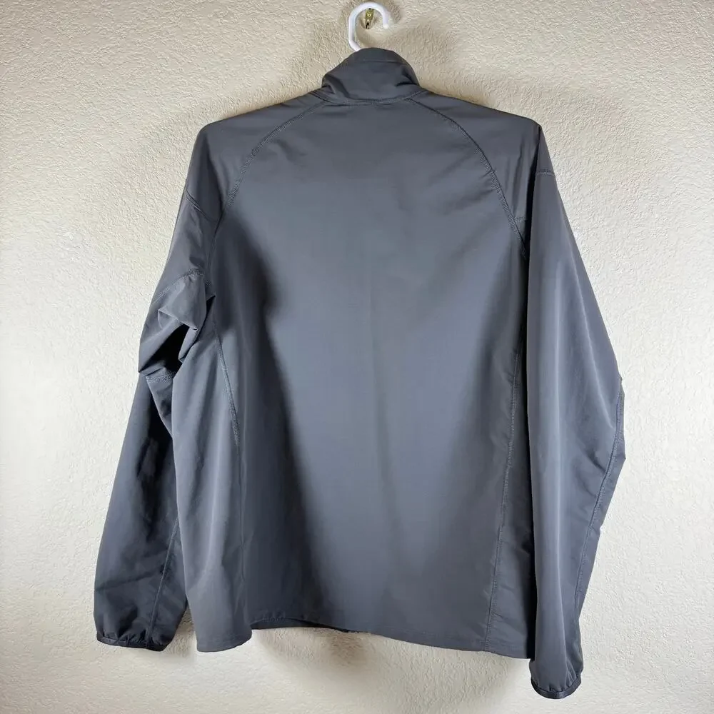 Eddie Bauer First Ascent Jacket Mens TXL Tall Gray Outdoor Hiking Tech Read Desc